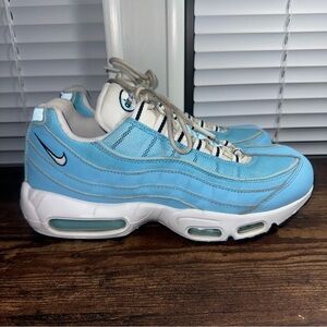 Nike Air Max 95 University Blue Chill White UNC Sneakers Men’s 8 Women’s 9.5